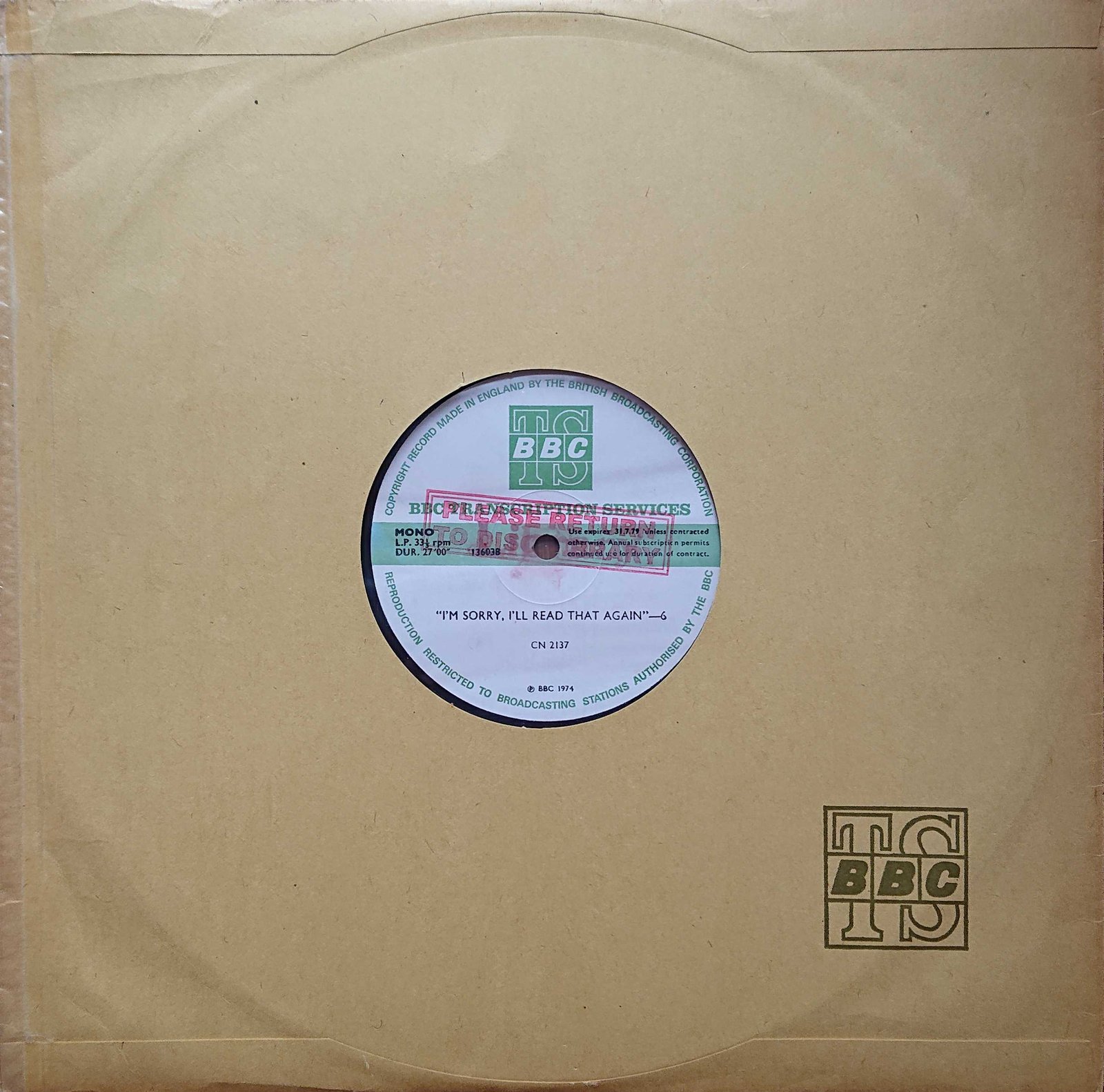 Back cover of CN 2137 3